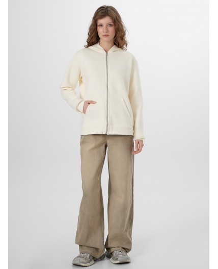 Толстовка молочный