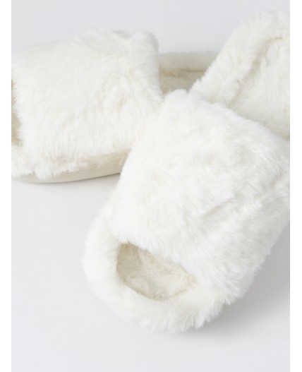 Тапки светло -молочный