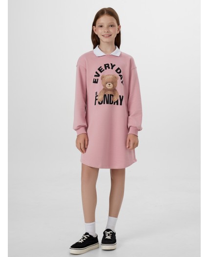 Платье зефир +печать