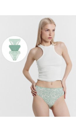 Трусы абстракция на молочном