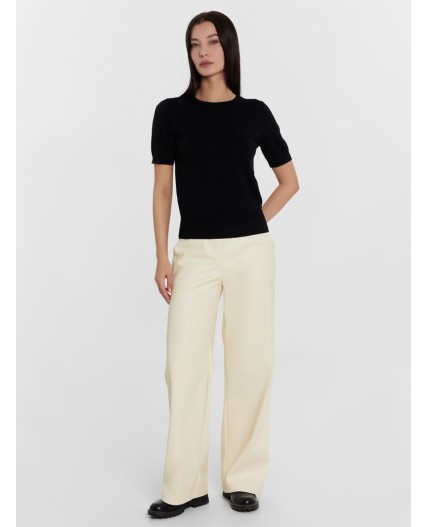 Джемпер черный +декор