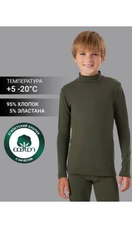 Джемпер оливковый