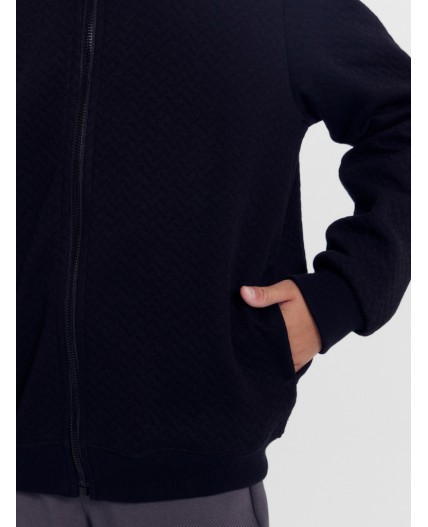 Жакет косичка черная