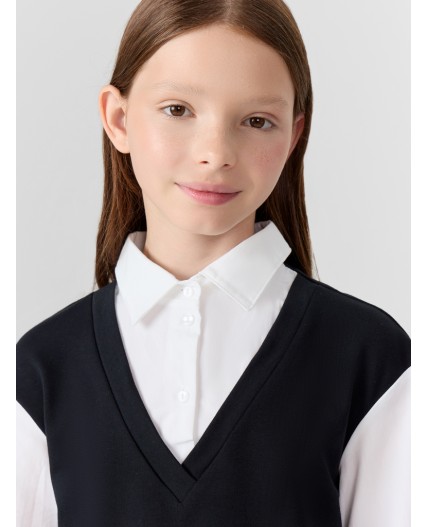 Джемпер черный