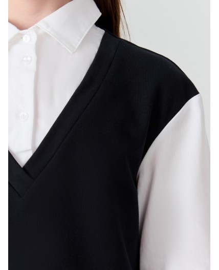 Джемпер черный