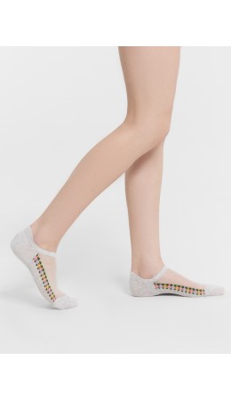 Носки св.серый меланж