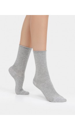 Носки серый меланж