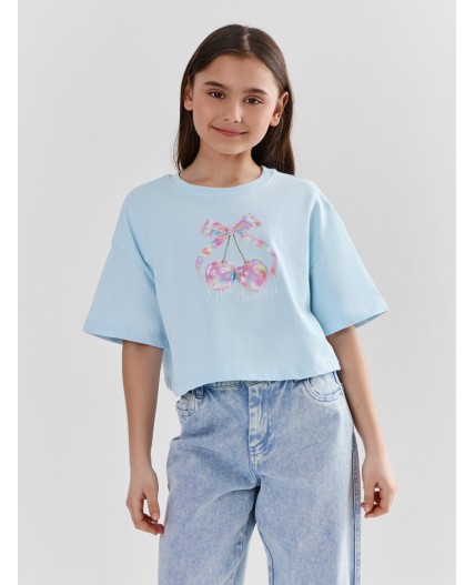 Футболка кристалл +печать