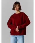 Свитшот бордовый