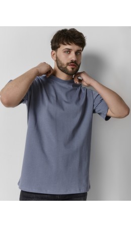 Футболка сизый