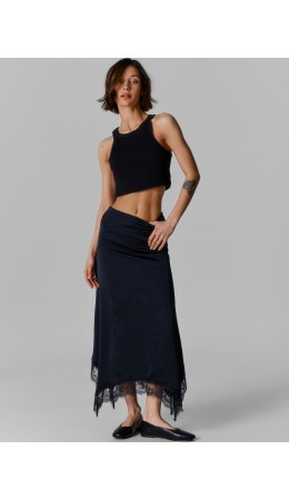 Юбка черный