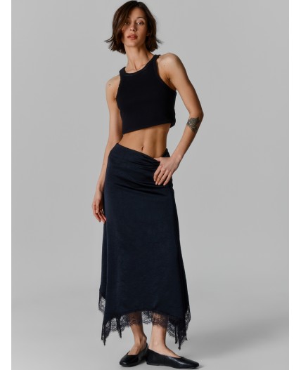 Юбка черный