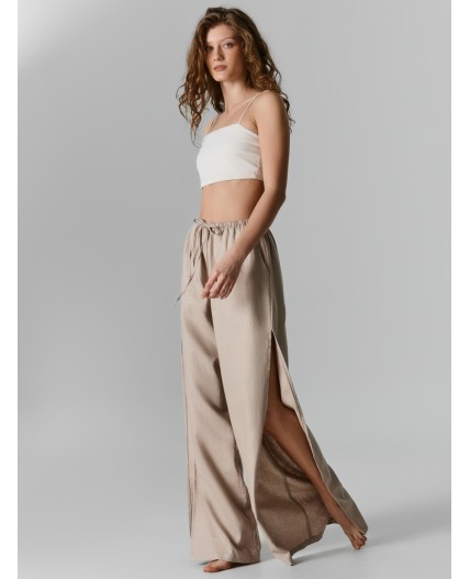 Брюки песочный