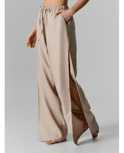 Брюки песочный