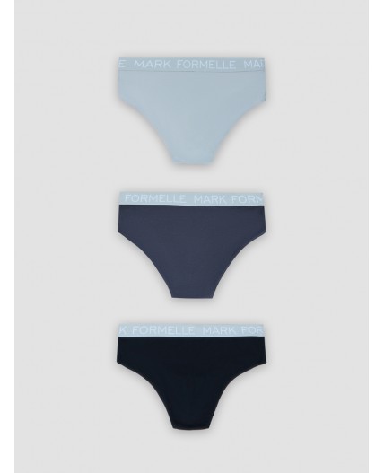 Трусы лунный луч +графит +черный