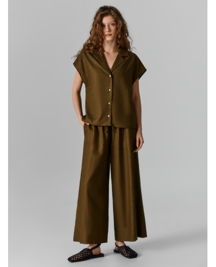 Бриджи темная олива