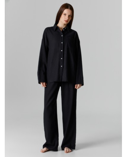 Рубашка черный1