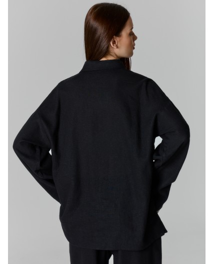 Рубашка черный1