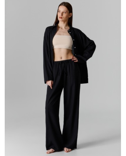 Брюки черный1