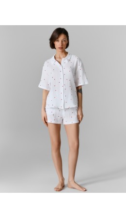 Костюм сердечки на белом