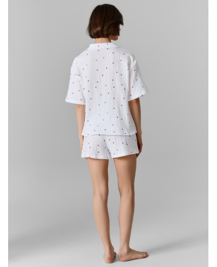 Костюм сердечки на белом