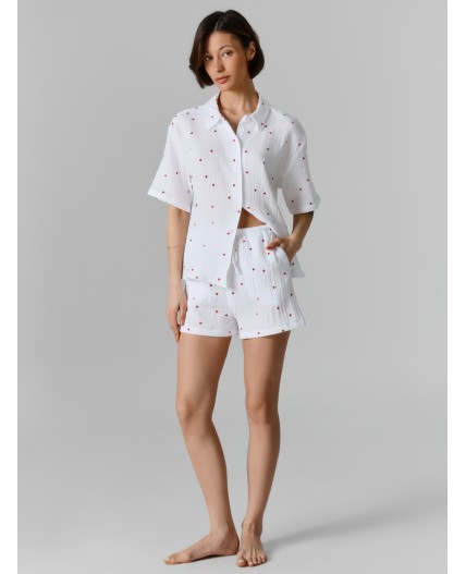 Костюм сердечки на белом