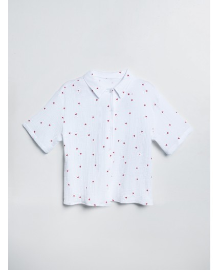 Костюм сердечки на белом