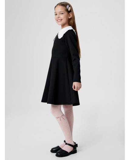 Колготки розовый меланж