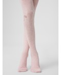 Колготки розовый меланж