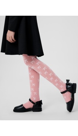 Колготки сухая роза