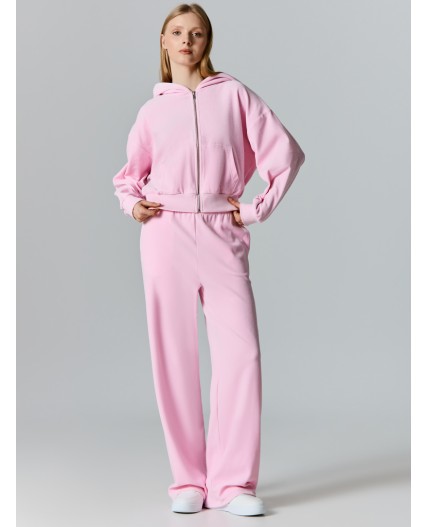 Брюки розовое сияние