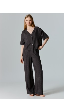 Комплект узоры на т.сером