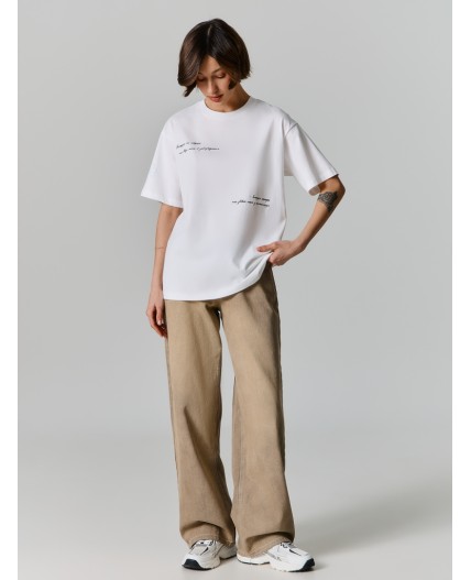 Футболка белый +печать20