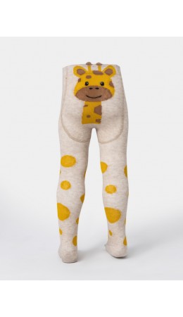 Колготки бежевый меланж