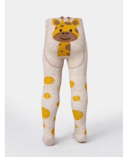 Колготки бежевый меланж