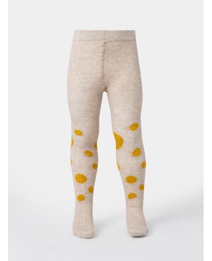 Колготки бежевый меланж