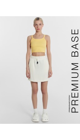 Юбка молочный