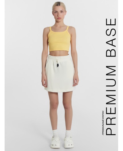 Юбка молочный