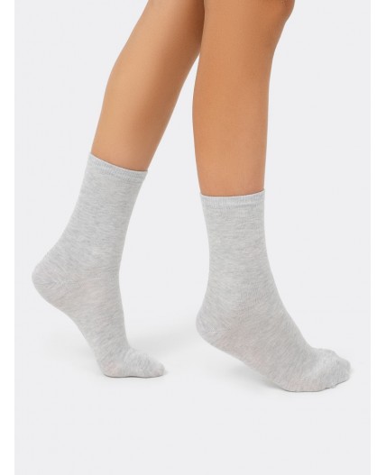 Носки св.серый меланж