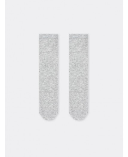 Носки св.серый меланж