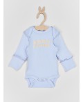 Боди голубой +сливочное масло +печать