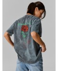 Футболка ACID WASH на железе +печать