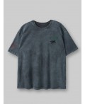Футболка ACID WASH на железе +печать