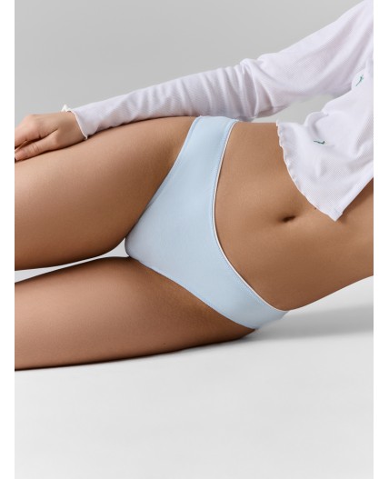 Трусы горошек на голубом1