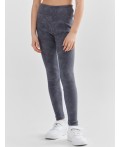 Легинсы графитовый acid wash +розовый acid wash
