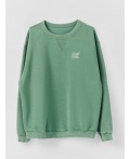 Теплый комплект женский зеленый с начесом Цвет: ACID WASH травяной