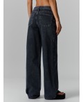 Джинсы Wide leg fit женские серые Цвет: серый