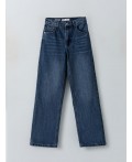 Джинсы Wide leg fit женские синие Цвет: синий
