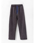 Брюки джоггеры для мальчиков серые Цвет: ACID WASH на обсидиане