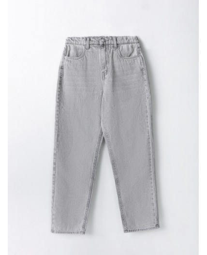 Джинсы для мальчиков Baggy relaxed fit серые  Цвет: светло -серый